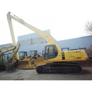 Second Hand Komatsu PC220 Excavator With 20m Long Boom