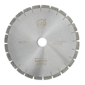 Finishing Ti-coated Diamond Blade for Marble and Granite Cutting 14'' U-slot