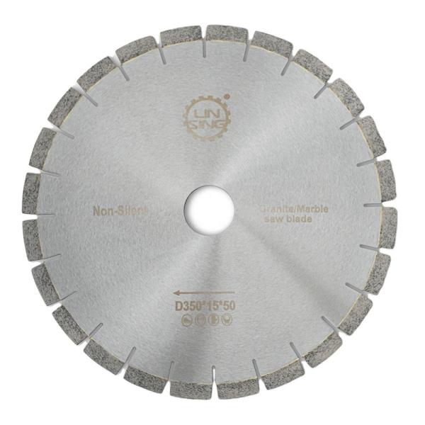Finishing Ti-coated Diamond Blade for Marble and Granite Cutting 14'' U-slot