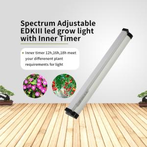 72.6umol/S Adjustable Spectrum Led Grow Light 5116 Lumen 2ft Light Fixture