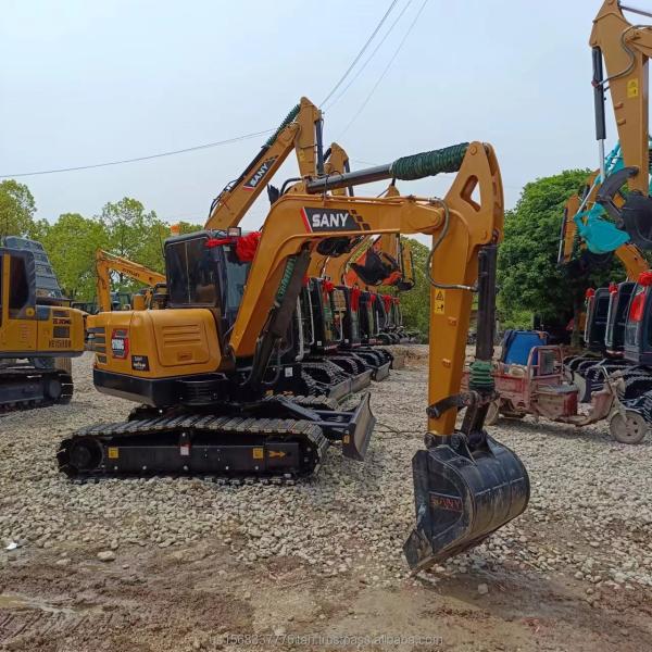 Used Sany SY60C Excavator with 6 Ton Operating Weight and Original Hydraulic System