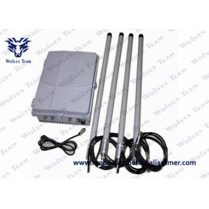 Powerful 120W Waterproof Mobile Phone CDMA GSM PCS DCS 3G Signal Jammer