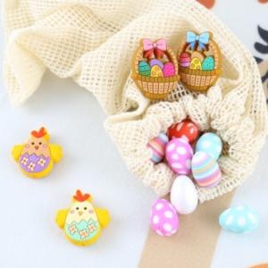 Egg Shape DIY Silicone Teething Bead Chewable For Necklace Making