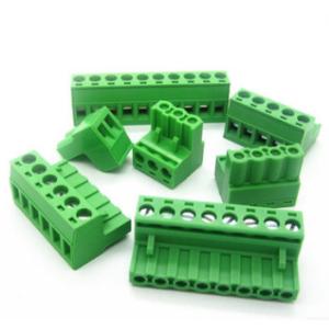 pcb terminal blocks, terminal block screw type, 128A-3.5 3.81 panel mount screw