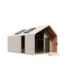 Modern Design Container Home with Solar Electricity and Online Technical Support