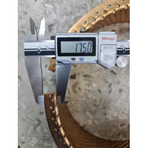 High Load WB902 Wrapped Bronze Bushing CuSn8 Material With Lip