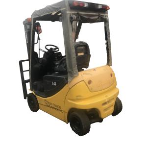 China 1.5Ton Used Electric Forklift Komatsu 14 Series for Indoor Environmentally Strict Environments 2020 Model on sale