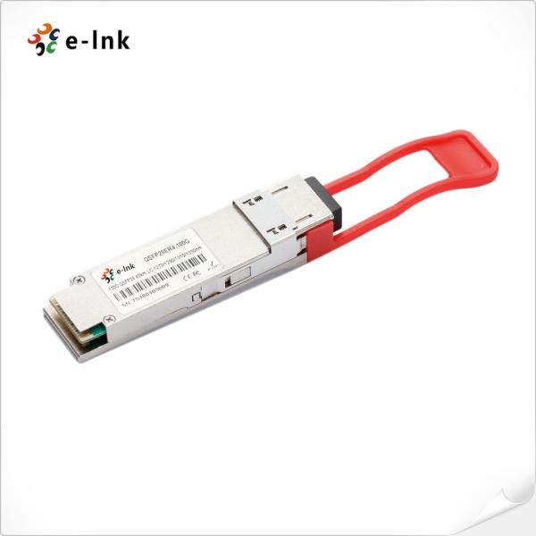 Quality Industrial Fiber Transceiver Module 100G 40KM QSFP28 Transceiver Duplex LC 1310nm wholesale