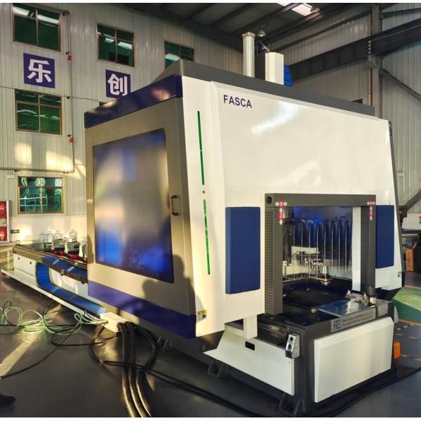 5-Axis CNC Machining Center For Industrial Aluminum Profiles With 12 Tool