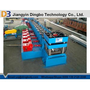 Hydraulic Guard Rails Roll Forming Machine With Top Service , Low Noise
