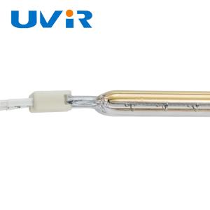 Gold Coated Twin Tube Short Wave Infrared Lamp 3500W