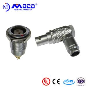 M9 2 pin right angle male and female push pull connectors for Thermal imaging