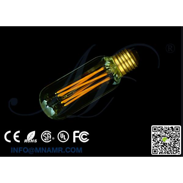 2W 4W 6W LED Filament Type Edison Bulb 2200K Warm Glow Dimmable Amber Tinted T45 Tubular 40 Watt Equal 2W 4W 6W LED Filament Type Edison Bulb 2200K Warm Glow Dimmable Amber Tinted T45 Tubular 40 Watt Equal