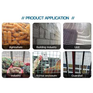 Square Hole Welded Wire Mesh 15m Length Per Roll Width 0.2-2m Galvanized