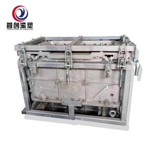 220V-480V Rotary Moulding Machine With inner Circular Oven for producing cooler