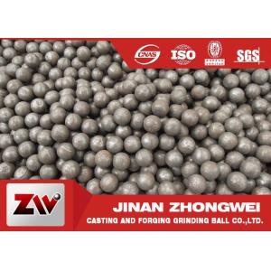 China Hot rolling B2 matrial  SAG mill grinding balls for Cement Plant on sale