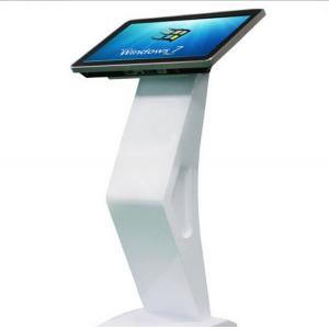 27 inch Wireless network Kiosk Stand PC Touch Screen floor standing interactive touchscreen panel PC terminal