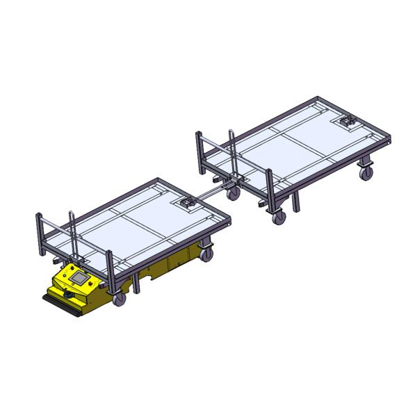 Quality Bidirectional 600kg AGV Autonomous Guided Vehicles Self Guided Vehicles wholesale