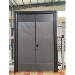 China Excellent Cast Zinc Alloy UL Listed Fire Door With Aluminum Honeycomb Inner Filling on sale