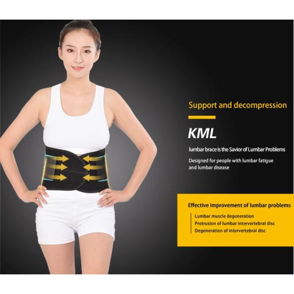 Private Label Back Brace Fitness Sports Support Waist Band Color Customization For Women and Men