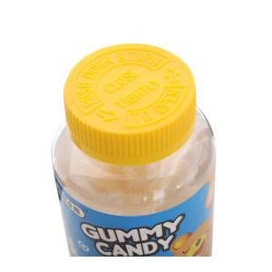 Gelatin Material Chewable Calcium Gummies With Individual Wrapped Bag