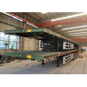 5 Axle 60T 100T Container Loading Flatbed Semi Trailer
