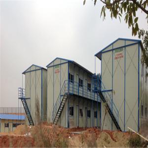 eco-friendly K type prefabricated house with waterproof , thermal insulation and