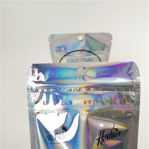 Child Resistant Frozen Cookies foil resealable pouches Edible Mylar