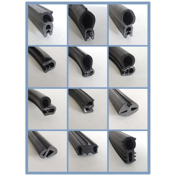 Durometer Car Epdm Rubber Seal Extrusions 70 With Antifreeze Surface