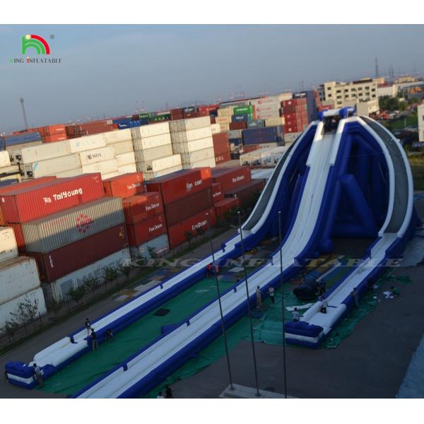 Factory Direct Sales Large Inflatable Triple Water Slide Outdoor Water Entertainment Occasions