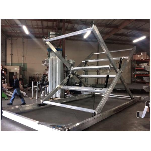 Customized Material Choice Large Size Metal Frame Welding and Fabrication for