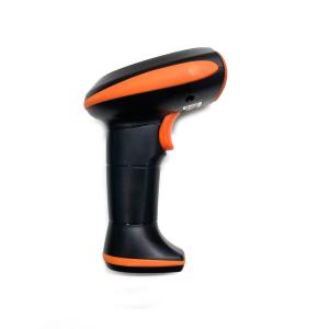 Orange Handheld Barcode Reader With Multi Language