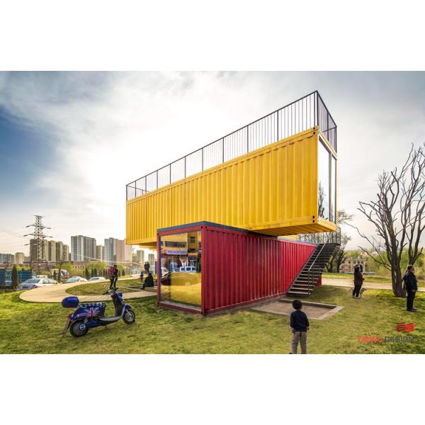 Technique Welding Container House with Multiple Stacks Designed to Your Requirements