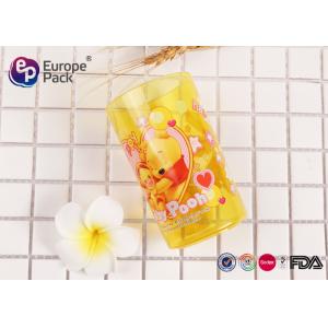 270Ml Childrens Plastic Cups Round Shape Hard Plastic Container Cups