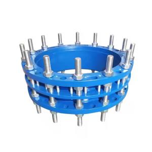 EN 1092-2 Ductile Iron Double Flange Loose Sleeve Force Transmission Joints