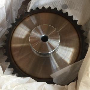 Double chain sprocket 100-2B42T with hardened teeth duplex sprocket