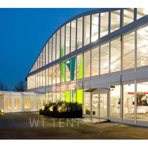 Glass Wall Polygon Tent UV Resistant Roof Top With Starry Lights