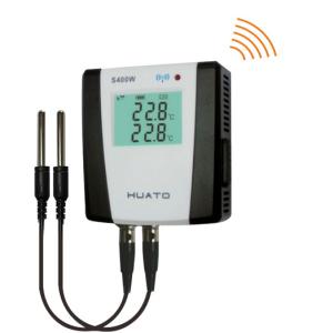 HUATO Zigbee Data Logger Temperature Monitoring Dual External Probe Sensor