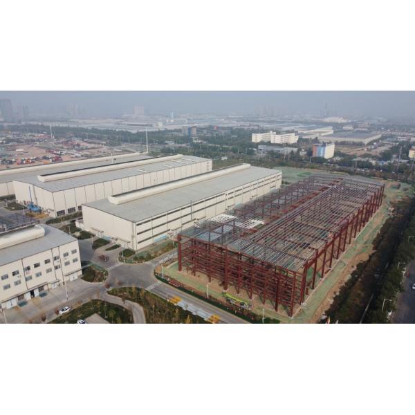 Metal Building Prefabricated Steel Structure Warehouse Heavy Type Steel Frame Shop House For Workshop