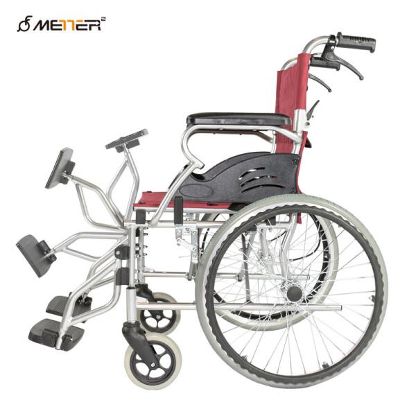 Quality X Frame Folding OEM 27.56lbs Lightweight Manual Wheelchair wholesale