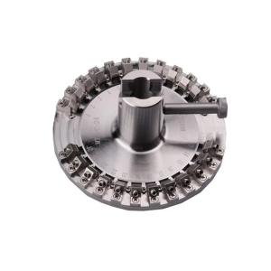 Clixun MPO MT PC Ferrules Fiber Optic Fixtures Polishing Jig Machine 24 Ferrules