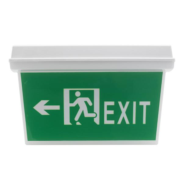 Quality Outdoor Emergency LED Exit Light White 8W 6500K Battery Powered wholesale