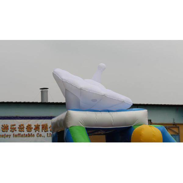 Kids Amusement Castle Inflatable Play Park For Outdoor / Indoor Promotion