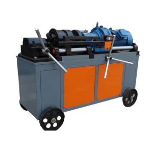 Screw Threaded Steel Rod Threading Machine 14-40mm Rebar Diameter 450kg