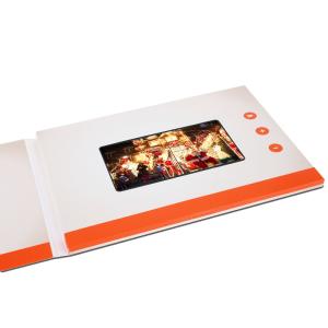 128MB Memory and CMYK Printing LCD Display Screen Folder for Professional