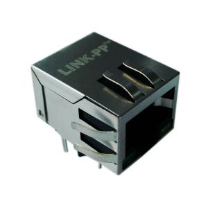 China Lan RJ45 Jack Magnetic RJ45 Jack MOX-RJ45TD-011 10/100Mbps Single Port Female Connector on sale