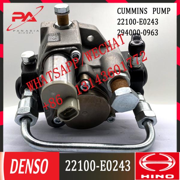 Quality 22100-E0243 Diesel Fuel Injector Pump 294000-0963 For HINO 2940000963 wholesale