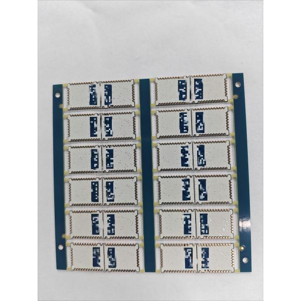 2-Layer High Frequency PCB ROGERS 4003C Gold Plated Blue Solder Mask PCB