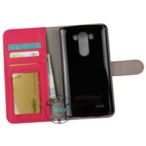 Wholesale Flip PU Leather Cover Folio Protective Case for LG G4
