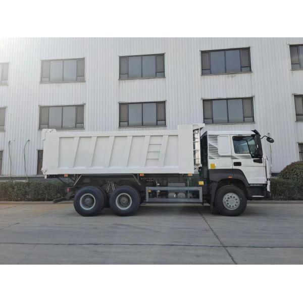 Quality SINOTRUK Howo Tipper Dump Truck LHD 6X4 371HP In White Color wholesale